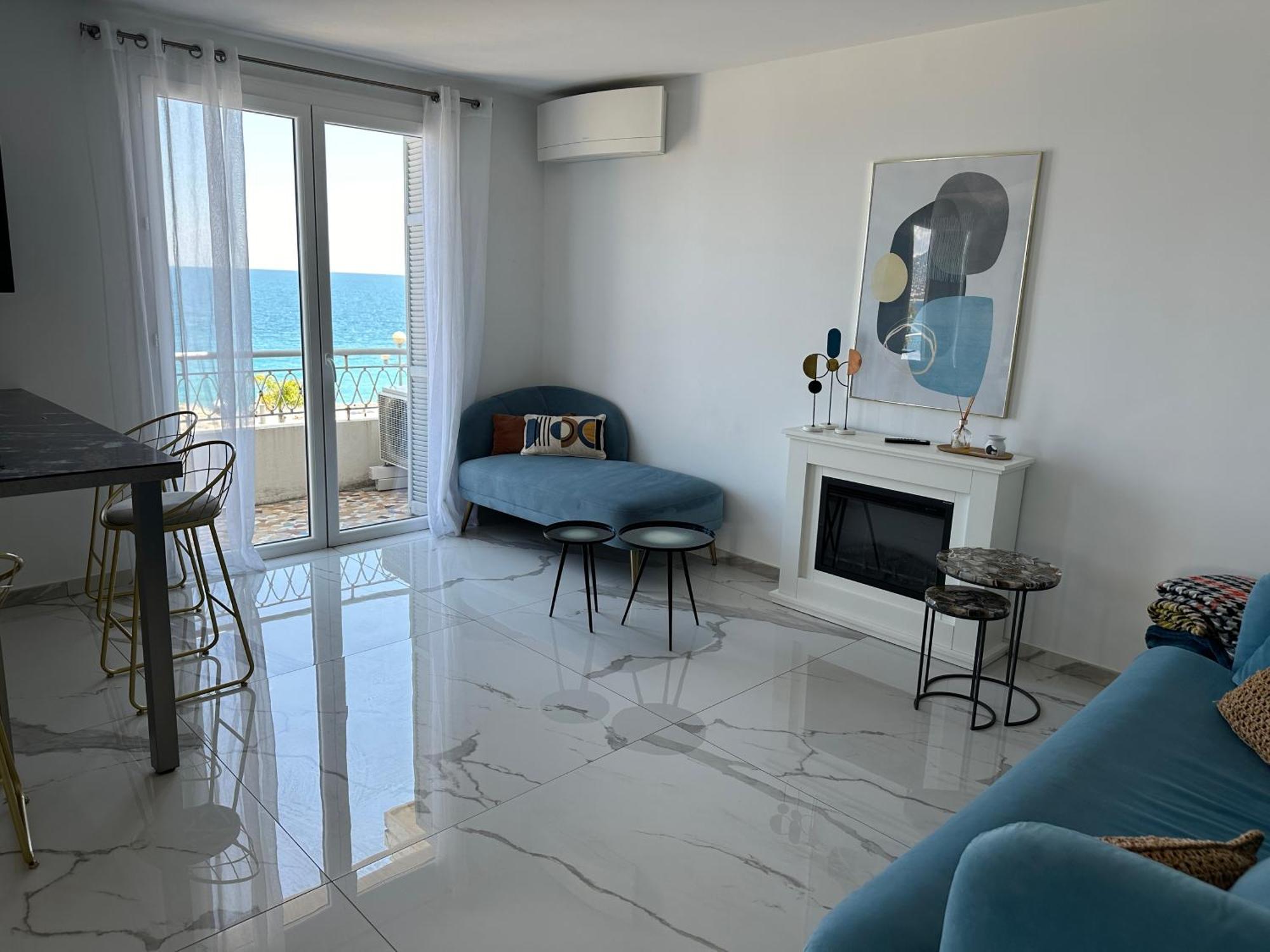 Beach Front, Superbe Appartement Pour 4 Personnes Nizza Exterior foto